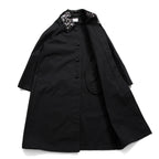 Namacheko ナマチェコ / 2024SS 美品 Atran Denim Coat / ハトメスタッズ シングルコート / size S (BLACK)