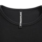 RIPVAN WINKLE リップヴァンウィンクル / レイヤード 長袖 Tシャツ / RB-101 / size 4 (BLACK)