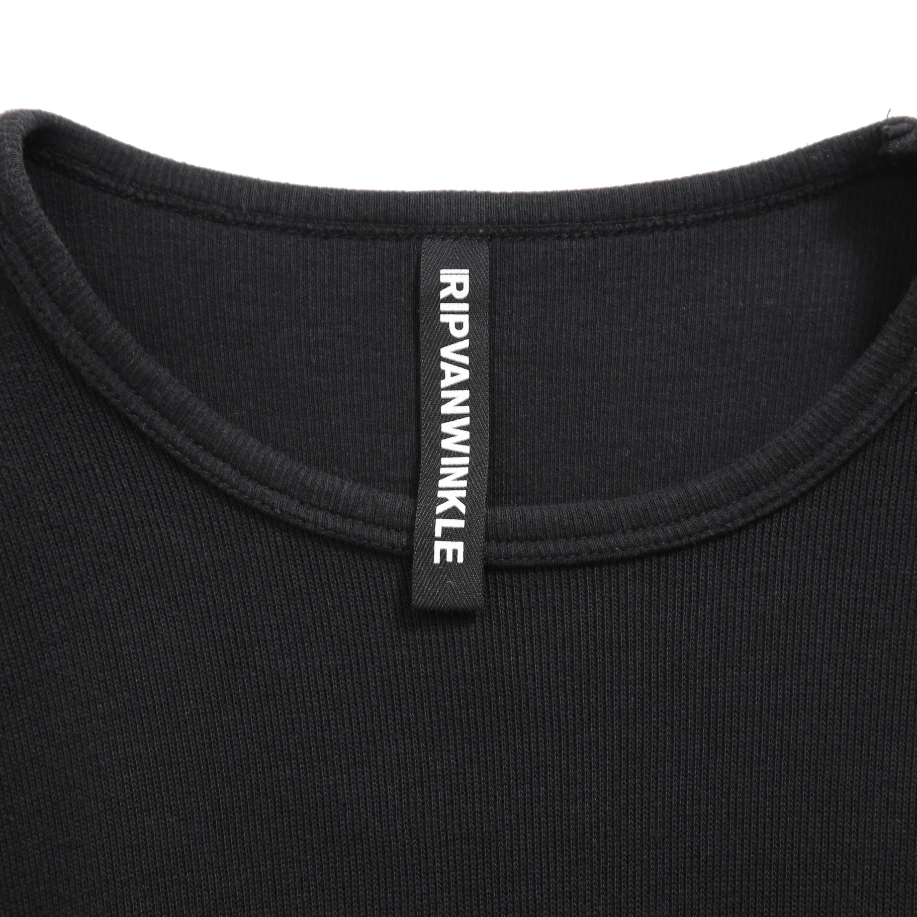 RIPVAN WINKLE リップヴァンウィンクル / レイヤード 長袖 Tシャツ / RB-101 / size 4 (BLACK)