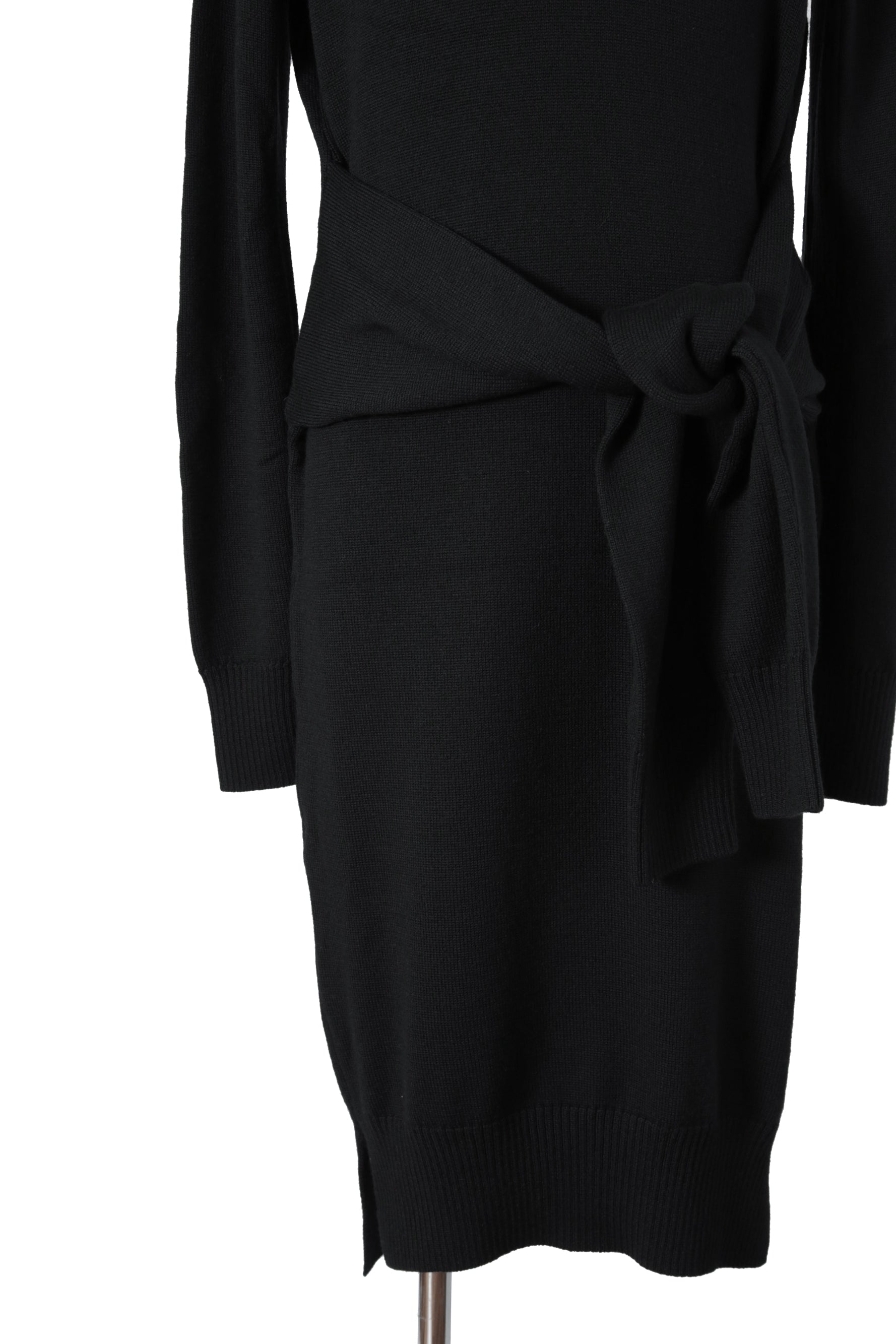 新品 A.F artefact アーティファクト / デュアルスリーブ ロングニット / size 2 (BLACK)