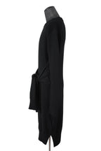 新品 A.F artefact アーティファクト / デュアルスリーブ ロングニット / size 2 (BLACK)