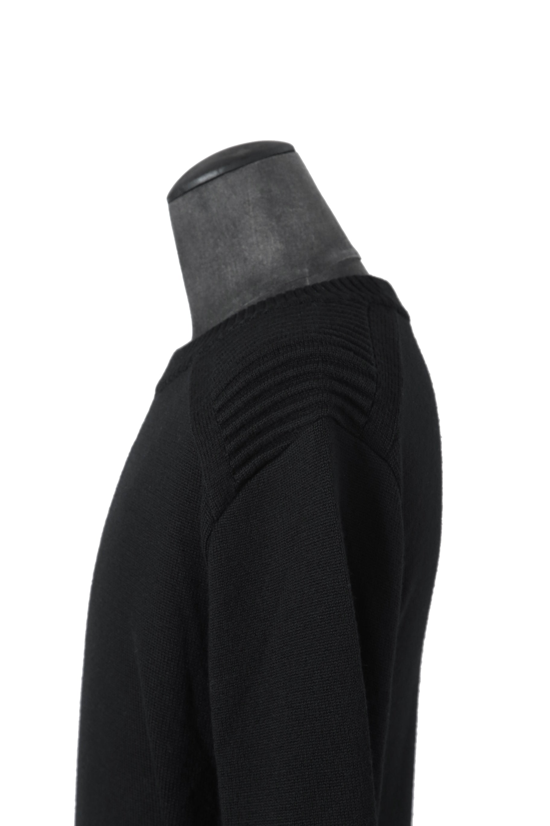 新品 A.F artefact アーティファクト / デュアルスリーブ ロングニット / size 2 (BLACK)