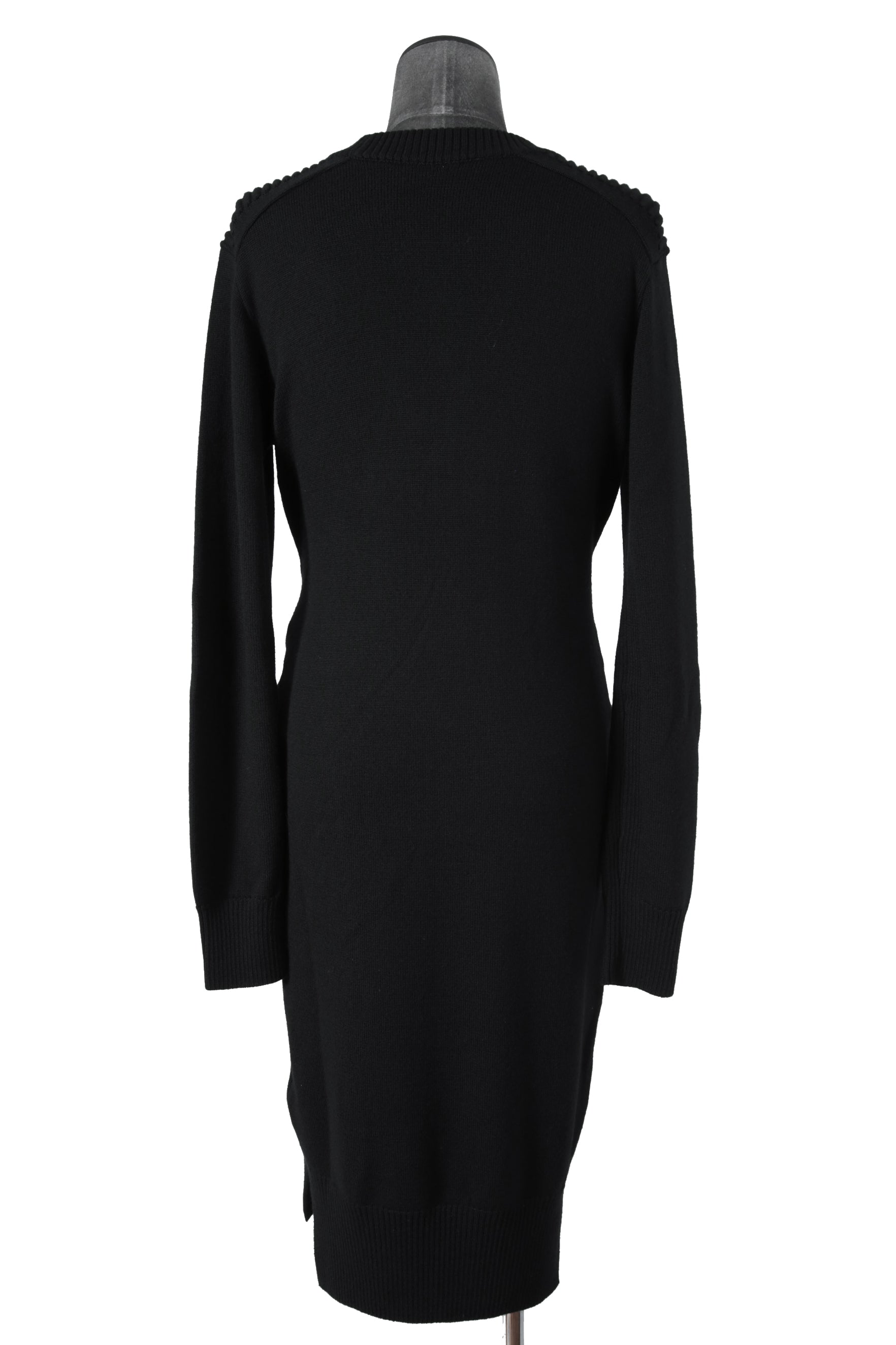 新品 A.F artefact アーティファクト / デュアルスリーブ ロングニット / size 2 (BLACK)