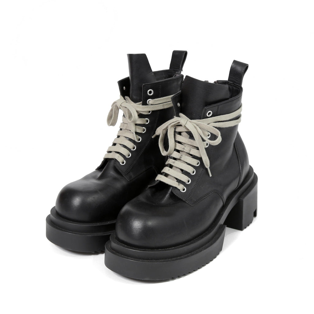 Rick Owens リックオウエンス /  LOW ARMY BOGUN / Lace Up Boots / size 40 / 25cm (BLACK) ブーツ