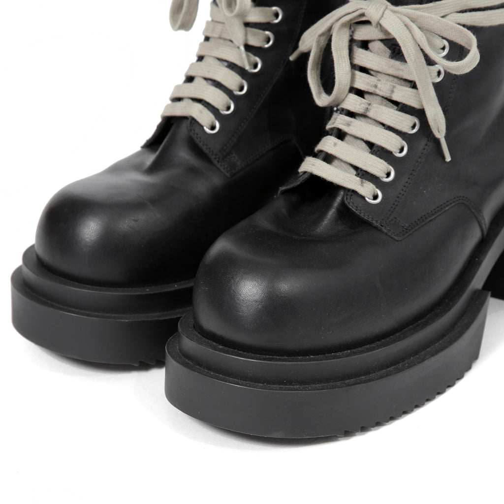 Rick Owens リックオウエンス /  LOW ARMY BOGUN / Lace Up Boots / size 40 / 25cm (BLACK) ブーツ