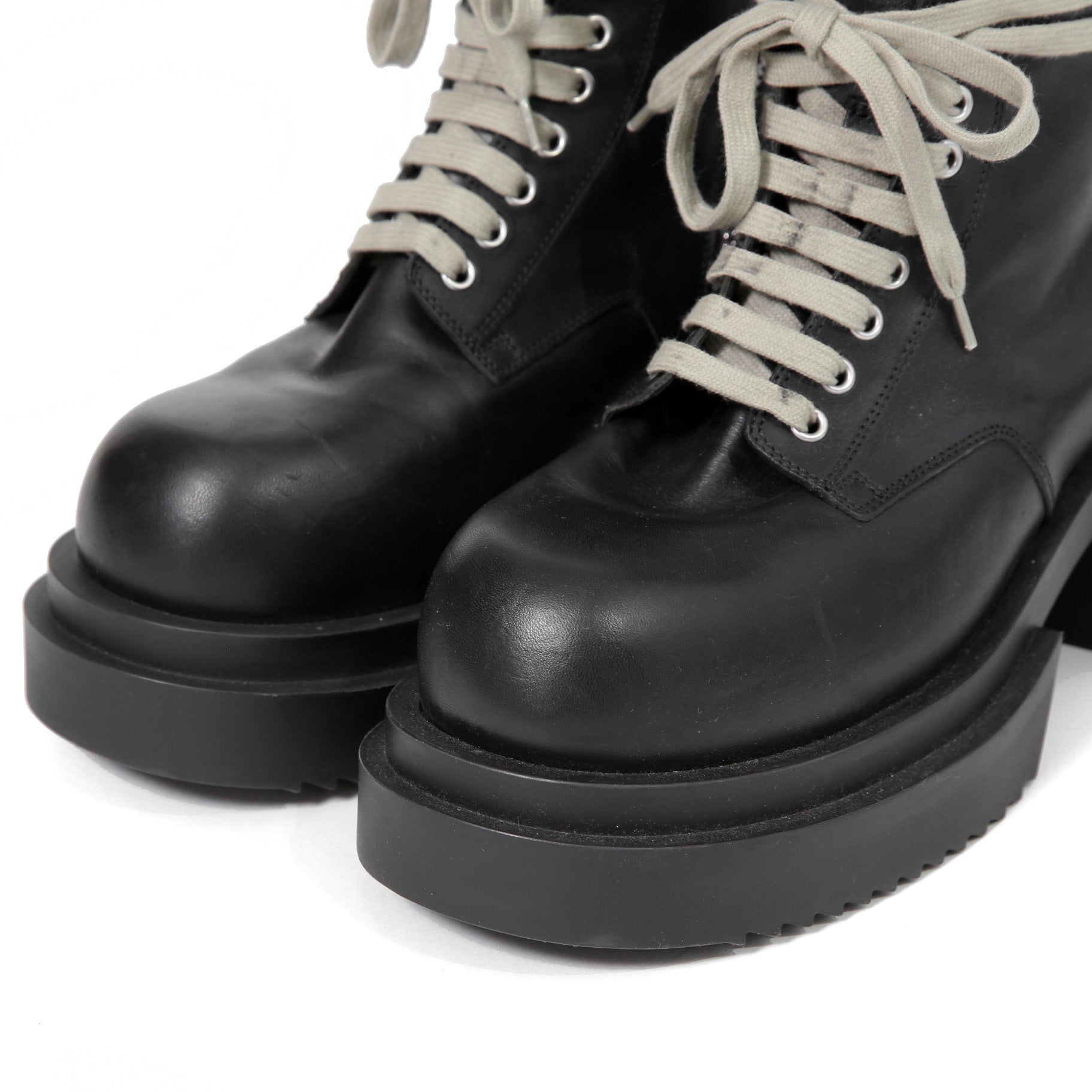 Rick Owens リックオウエンス /  LOW ARMY BOGUN / Lace Up Boots / size 40 / 25cm (BLACK) ブーツ