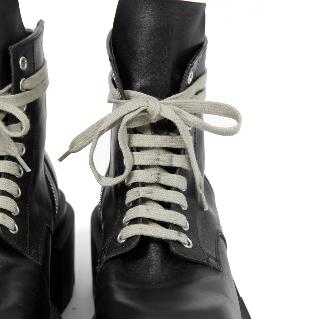 Rick Owens リックオウエンス /  LOW ARMY BOGUN / Lace Up Boots / size 40 / 25cm (BLACK) ブーツ