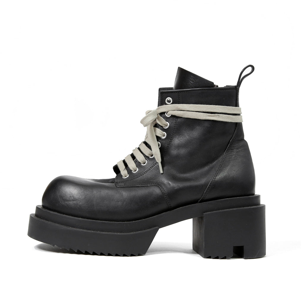 Rick Owens リックオウエンス /  LOW ARMY BOGUN / Lace Up Boots / size 40 / 25cm (BLACK) ブーツ