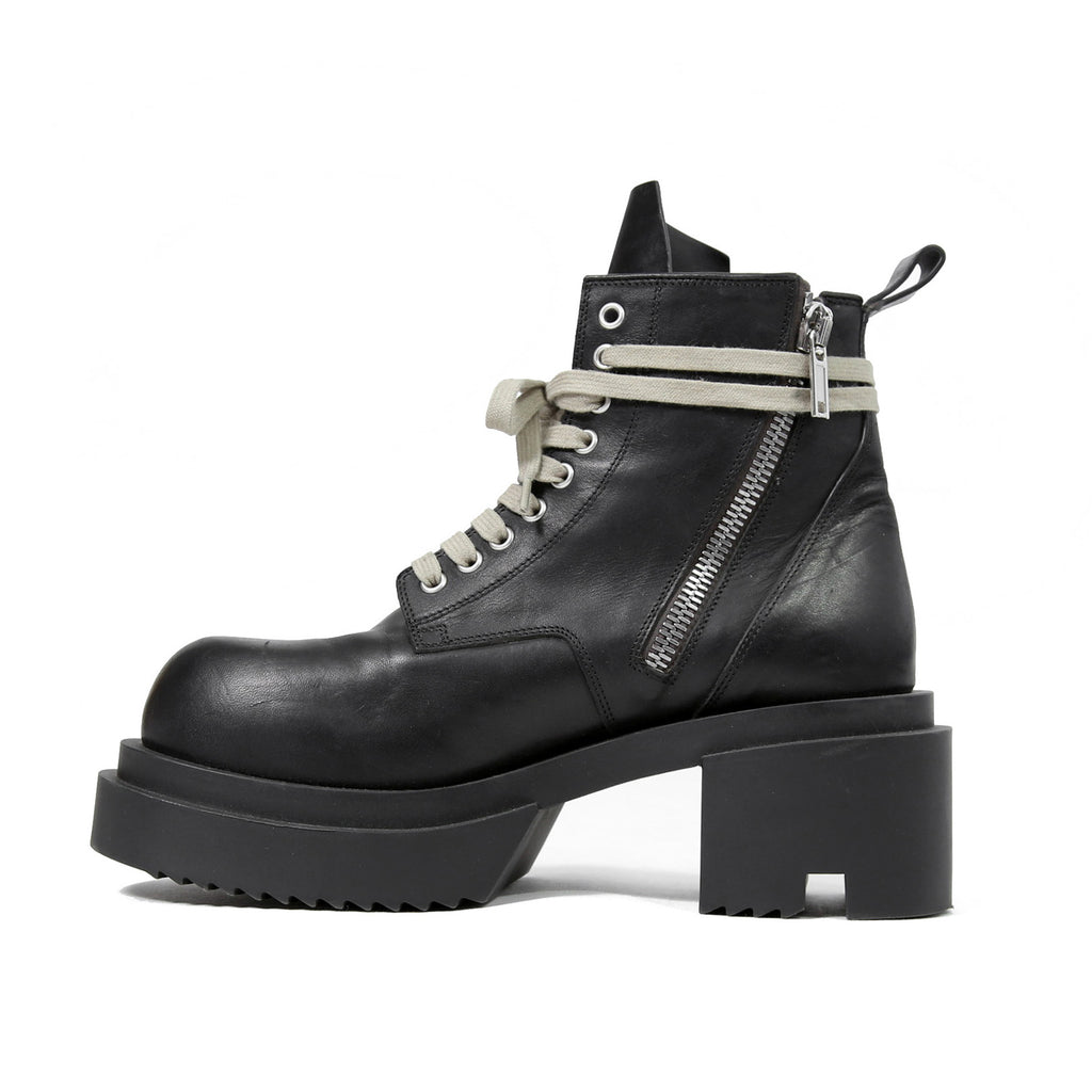 Rick Owens リックオウエンス /  LOW ARMY BOGUN / Lace Up Boots / size 40 / 25cm (BLACK) ブーツ