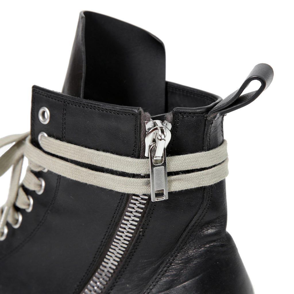 Rick Owens リックオウエンス /  LOW ARMY BOGUN / Lace Up Boots / size 40 / 25cm (BLACK) ブーツ