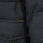 極上品 MooRER ムーレー / 現行モデル MORRIS-L シープファー付 ウール ダウンジャケット / size 46 (NAVY)