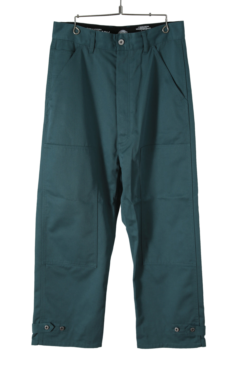 新品 イサムカタヤマバックラッシュ xx Dickies / DOUBLE KNEE PANTS / (GREEN) ワイド パンツ