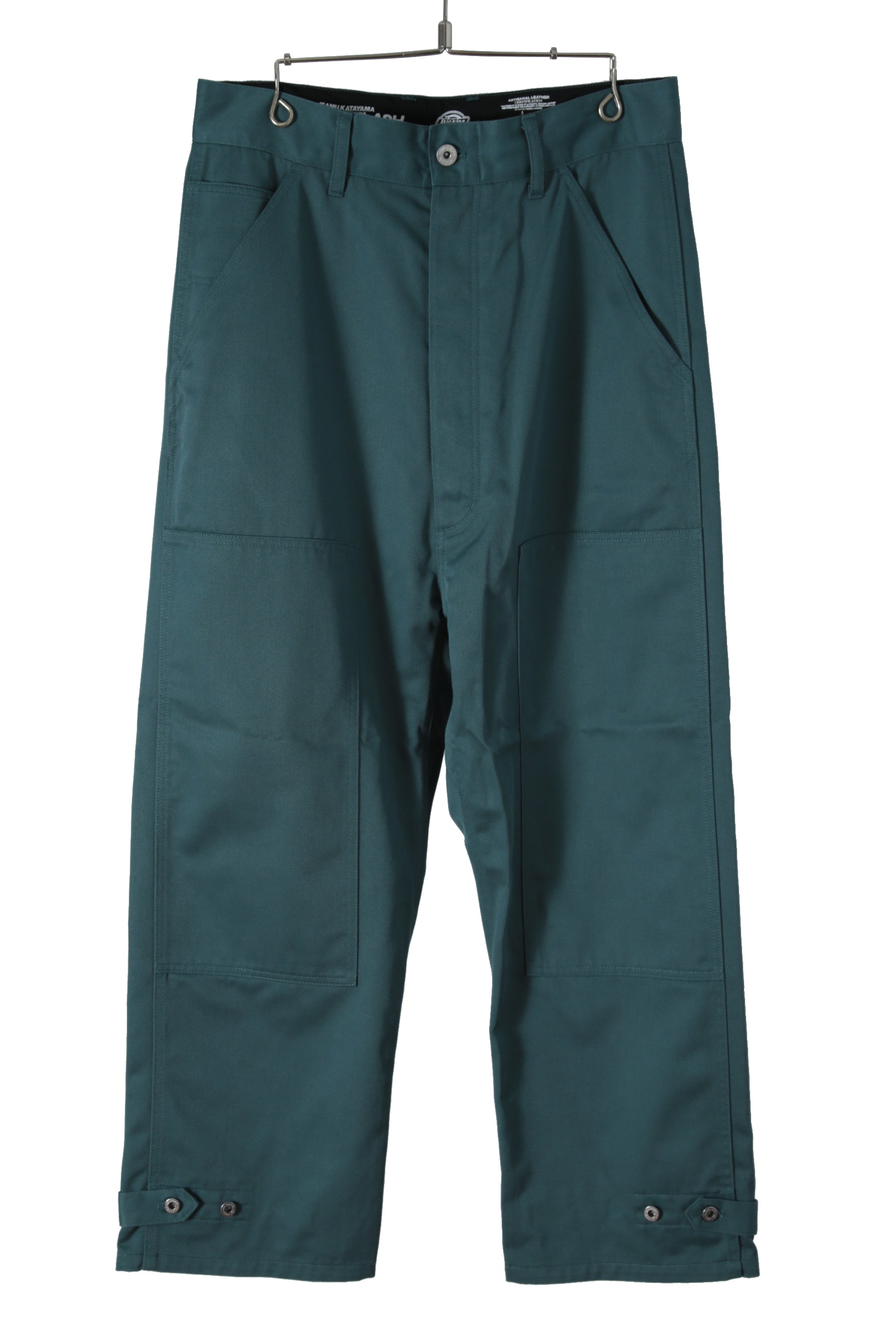 新品 イサムカタヤマバックラッシュ xx Dickies / DOUBLE KNEE PANTS / (GREEN) ワイド パンツ