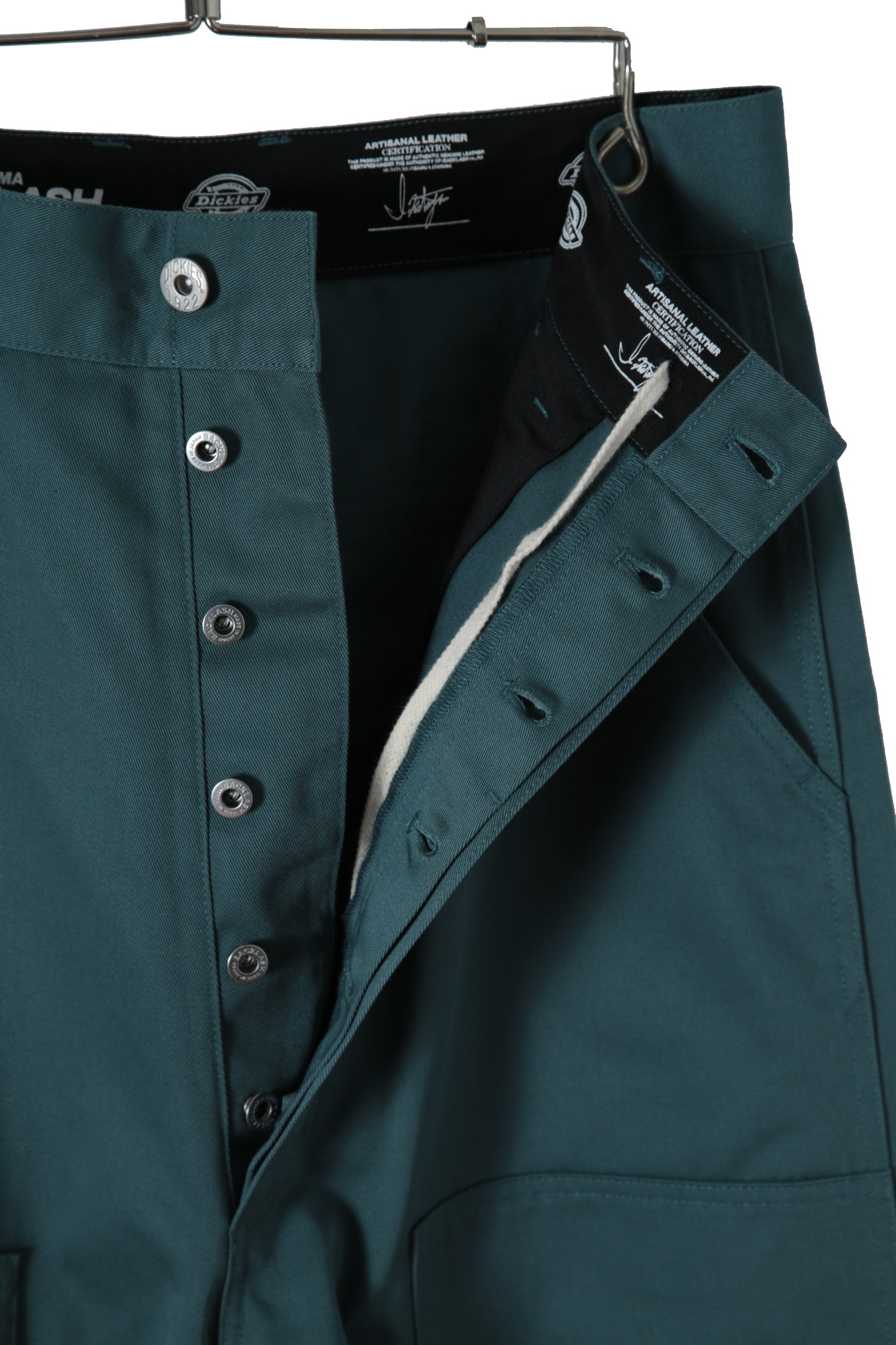 新品 イサムカタヤマバックラッシュ xx Dickies / DOUBLE KNEE PANTS / (GREEN) ワイド パンツ