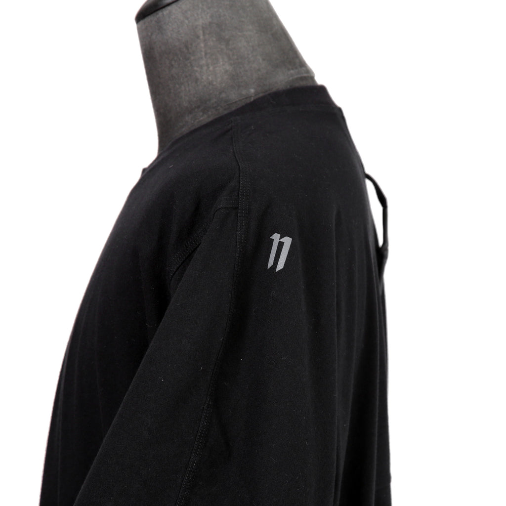 11 BY BORIS BIDJAN SABERI x Reebok LTD / 25SS CONSTRUCTED TEE / size L (BLACK)