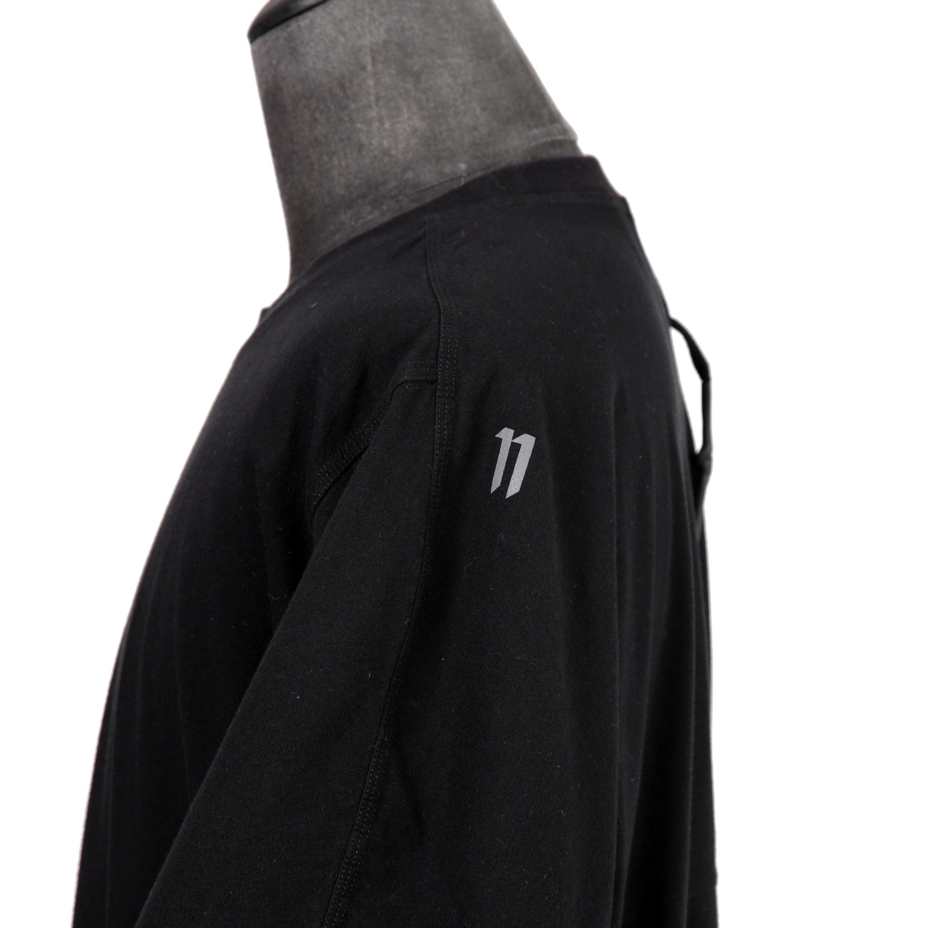 11 BY BORIS BIDJAN SABERI x Reebok LTD / 25SS CONSTRUCTED TEE / size L (BLACK)