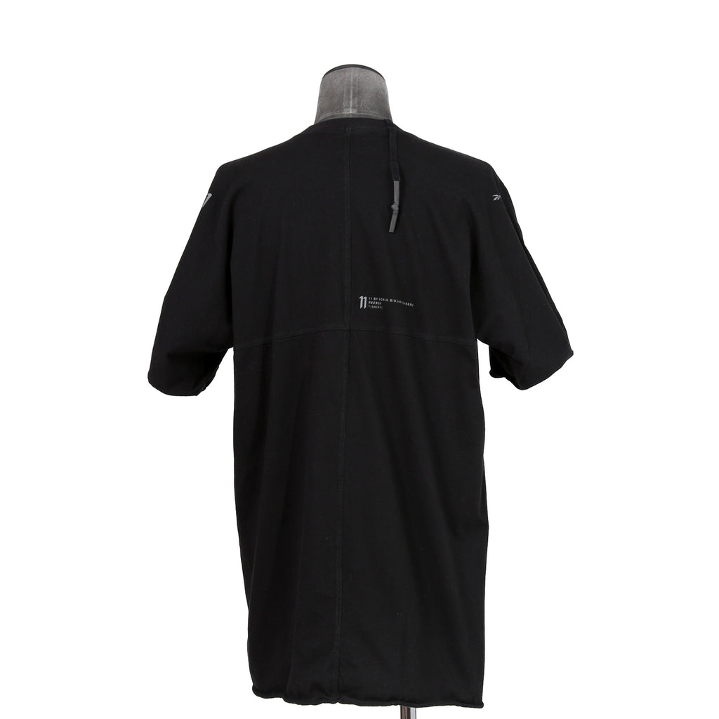 11 BY BORIS BIDJAN SABERI x Reebok LTD / 25SS CONSTRUCTED TEE / size L (BLACK)