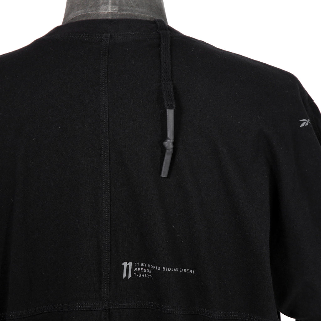 11 BY BORIS BIDJAN SABERI x Reebok LTD / 25SS CONSTRUCTED TEE / size L (BLACK)
