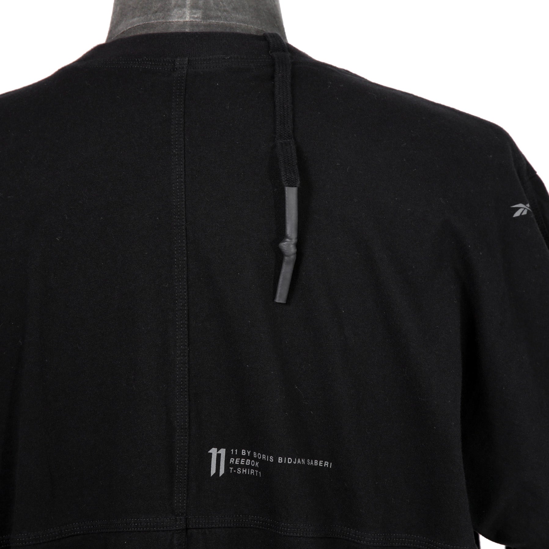 11 BY BORIS BIDJAN SABERI x Reebok LTD / 25SS CONSTRUCTED TEE / size L (BLACK)