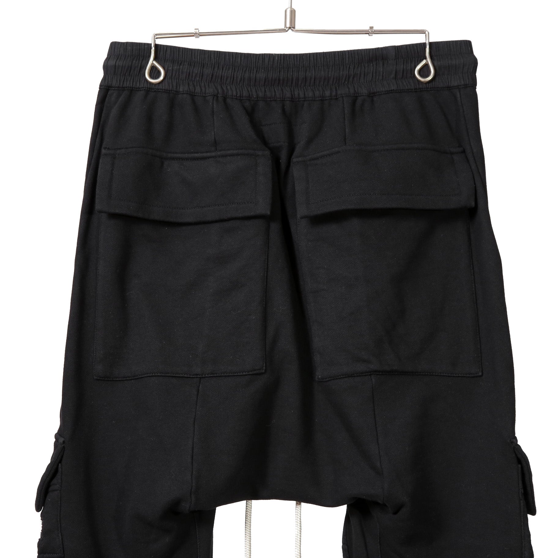 A.F ARTEFACT アーティファクト / 24AW FLAP ZIP SARROUEL SKINNY SWEAT PANTS / size 2 (BLACK)