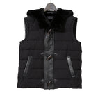 LANVIN collection × EMMETI / ランバン コレクション エンメティ コラボ / 2023AW MOUTON DUFFEL DOWN VEST /size 50 (BLACK)