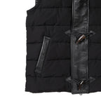 LANVIN collection × EMMETI / ランバン コレクション エンメティ コラボ / 2023AW MOUTON DUFFEL DOWN VEST /size 50 (BLACK)