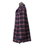ETRO エトロ / 22AW チェック柄 ラシャ ウール混紡 コート / size 48 (マルチカラー)