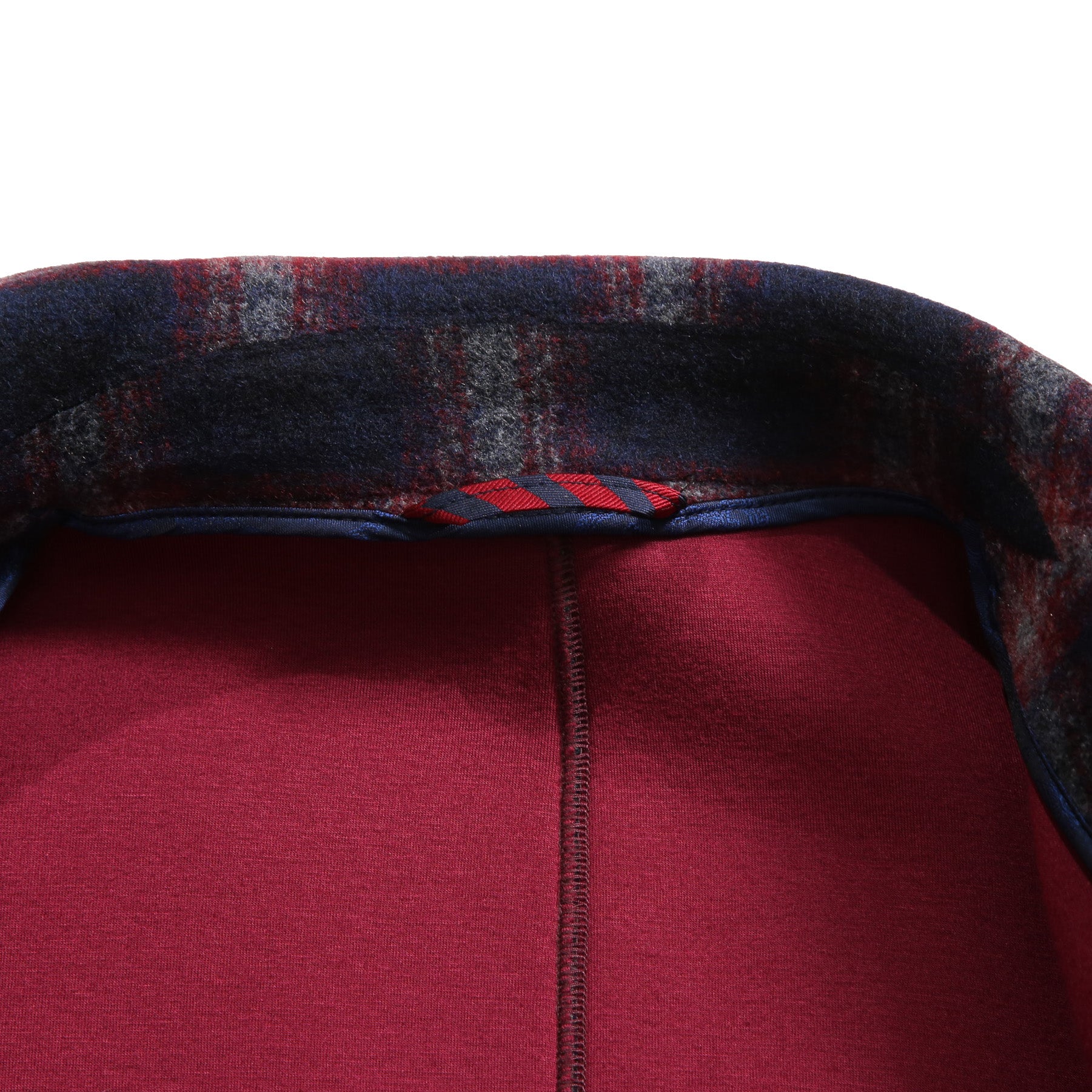 ETRO エトロ / 22AW チェック柄 ラシャ ウール混紡 コート / size 48 (マルチカラー)