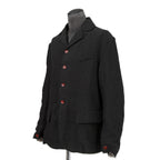 Peng Tai ペン タイ / 24SS 美品 Linen Sack Coat / size 46 (Black Ink)