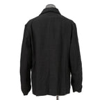 Peng Tai ペン タイ / 24SS 美品 Linen Sack Coat / size 46 (Black Ink)
