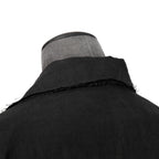 Peng Tai ペン タイ / 24SS 美品 Linen Sack Coat / size 46 (Black Ink)