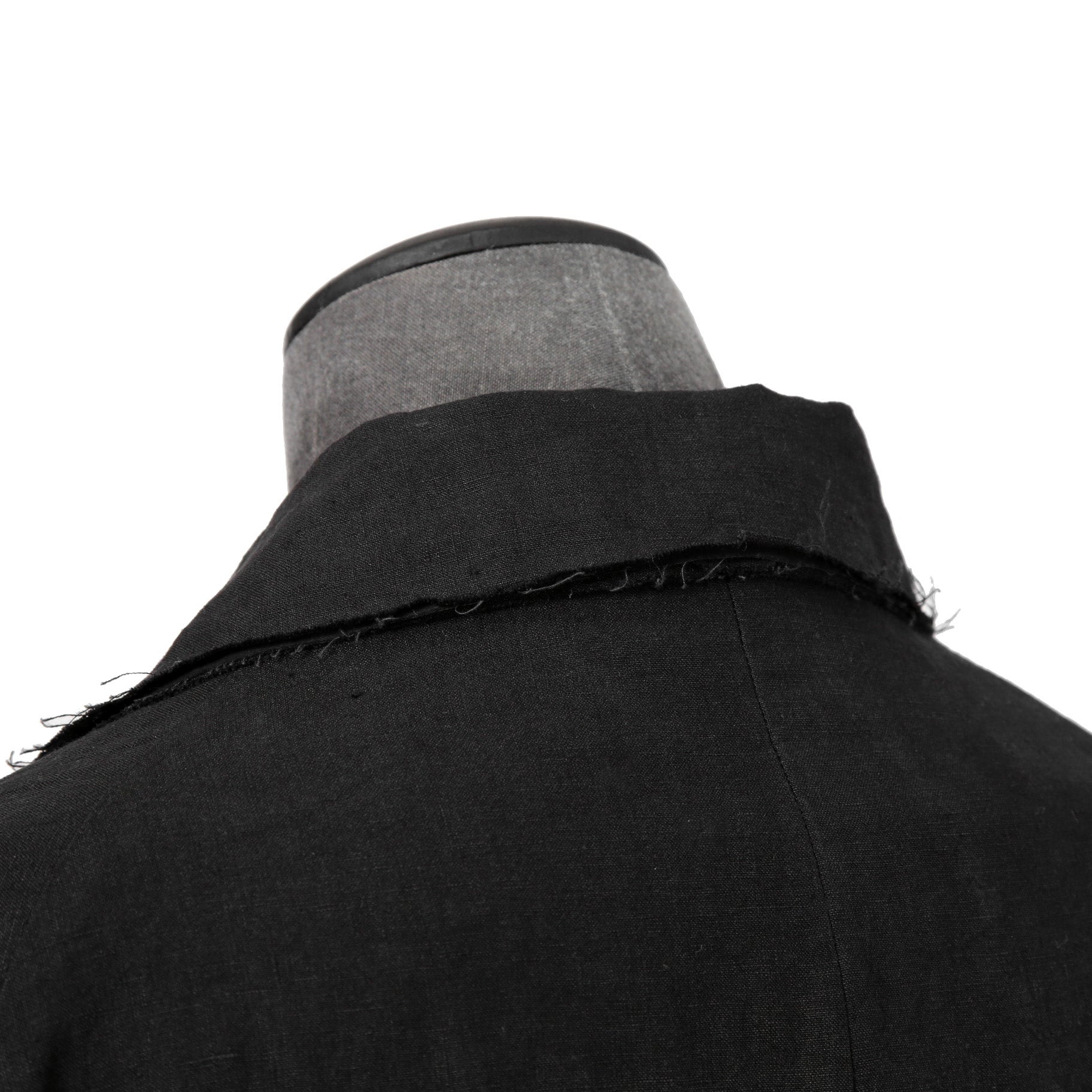 Peng Tai ペン タイ / 24SS 美品 Linen Sack Coat / size 46 (Black Ink)