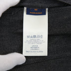 美品 LOUIS VUITTON ルイヴィトン / 21AW ヴァージル期 / ステープルライン DNA デニムジャケット / シャドー モノグラム / RM212Q E53 HLA55W / size 48 (INDIGO)