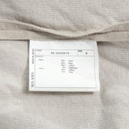 SUS-SOUS シュスー / カシミヤ混 ウールリネン ハイネック プルオーバー / 06-SS02614 / size 9 (IVORY)