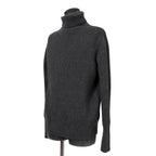 SUS-SOUS シュスー / 美品 フィッシャーマン ハイネック ニット / 06-SS01615 / size 7 (GRAY)