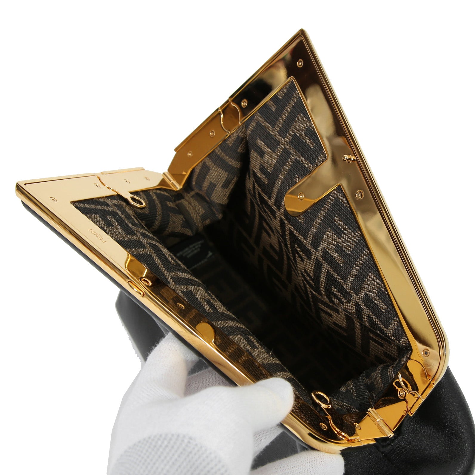 FENDI フェンディ / 2021年モデル / ファースト ミディアム バッグ / ナッパ レザー (BLACK)