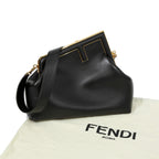 FENDI フェンディ / 2021年モデル / ファースト ミディアム バッグ / ナッパ レザー (BLACK)
