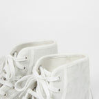 FENDI ×MARC JACOBS フェンディ マークジェイコブス /  ドミノ キャンバス ハイカット 厚底 スニーカー / size 40 (25cm) WHITE シューズ