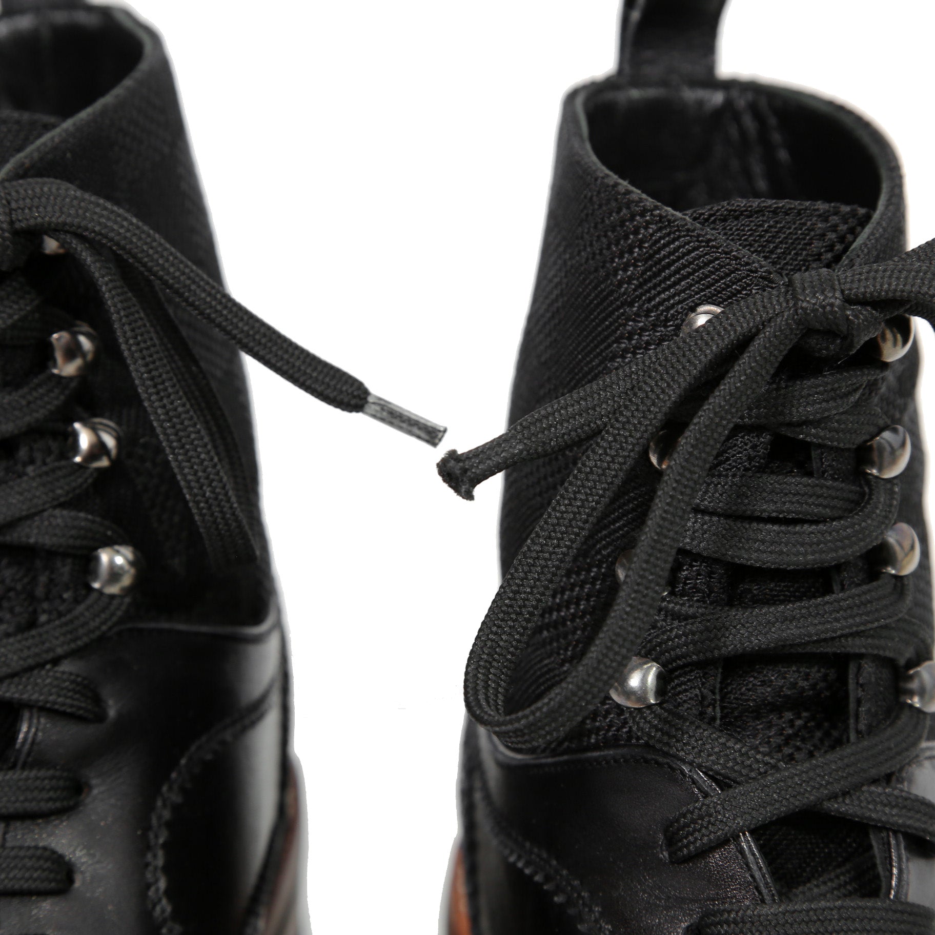 LOUIS VUITTON ルイヴィトン / バスティーユ コンバット ブーツ / トリヨンレザー メダリオン ダミエ  キャンバス / size 6.5 (25.5cm) BLACK シューズ