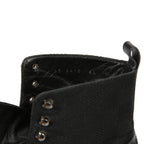 LOUIS VUITTON ルイヴィトン / バスティーユ コンバット ブーツ / トリヨンレザー メダリオン ダミエ  キャンバス / size 6.5 (25.5cm) BLACK シューズ