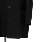 新品 Yohji Yamamoto Pour Homme / 22AW “THE SHOP” 限定  92-92 EMBROIDERY MELTON COAT / HE-C41-537 / 92年復刻 金刺繍 メルトンコート / size 1 (BALCK)