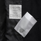 新品 Yohji Yamamoto Pour Homme / 22AW “THE SHOP” 限定  92-92 EMBROIDERY MELTON COAT / HE-C41-537 / 92年復刻 金刺繍 メルトンコート / size 1 (BALCK)