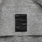 kiryuyrik キリュウキリュウ / 24AW 美品 Wrap Coat/ 袖革 ラップコート / size S (GRAY)