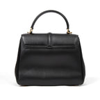 CELINE セリーヌ / 現行モデル / スモール 16 (セーズ) バッグ / サチネイテッド カーフ スキン (BLACK)