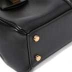 CELINE セリーヌ / 現行モデル / スモール 16 (セーズ) バッグ / サチネイテッド カーフ スキン (BLACK)