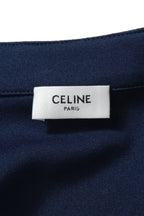 超美品 CELINE セリーヌ 21AW / エディ期 トリオンフZIP トラックスーツ ジャケット / ダブルフェイスジャージー / size M (NAVY)