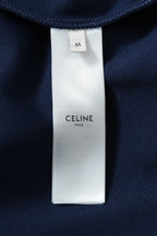 超美品 CELINE セリーヌ 21AW / エディ期 トリオンフZIP トラックスーツ ジャケット / ダブルフェイスジャージー / size M (NAVY)