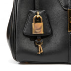 CELINE セリーヌ / 現行モデル / スモール 16 (セーズ) バッグ / サチネイテッド カーフ スキン (BLACK)