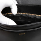 CELINE セリーヌ / 現行モデル / スモール 16 (セーズ) バッグ / サチネイテッド カーフ スキン (BLACK)