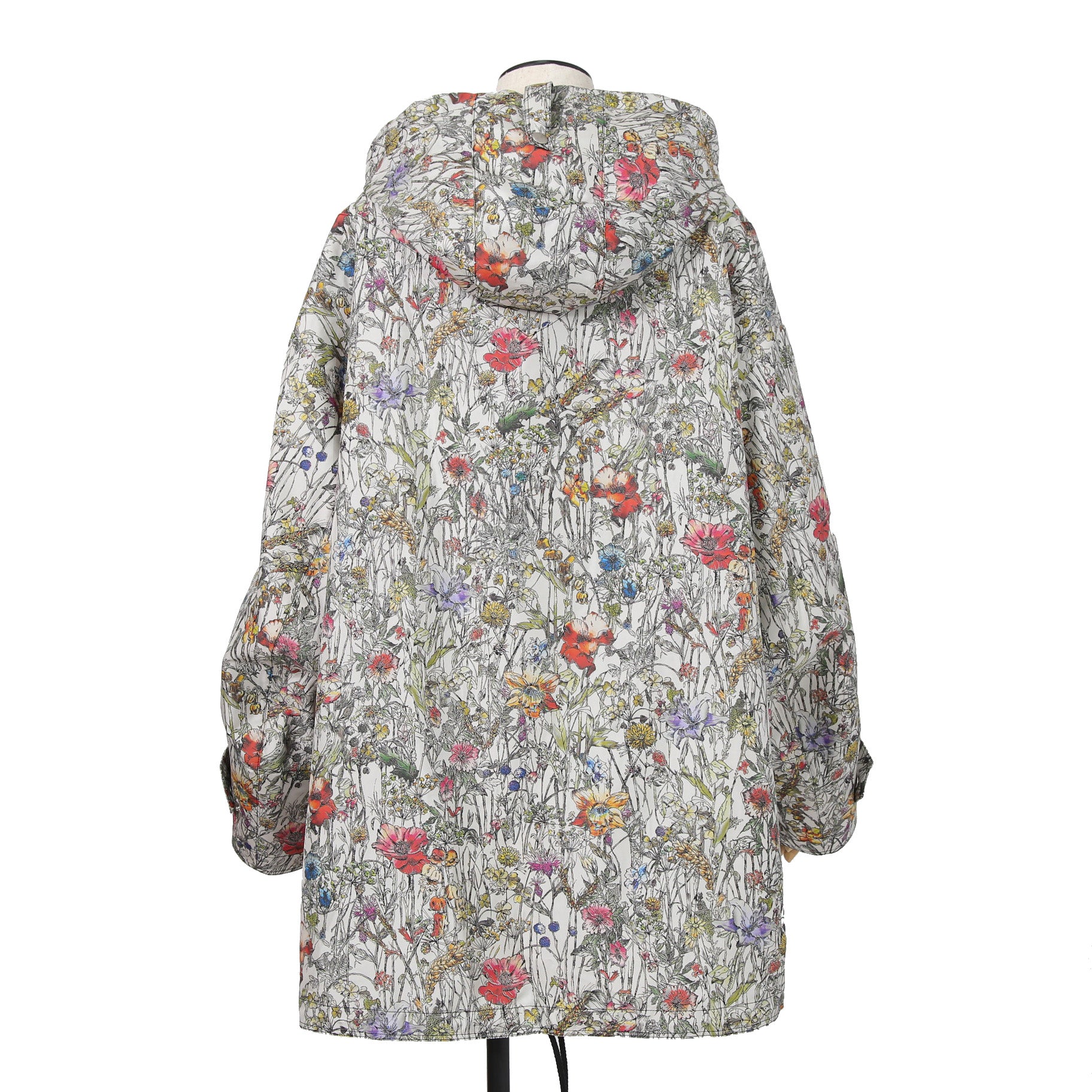 希少 Christian Dior クリスチャンディオール  / 22SS 極美品 Mille Fleurs  アノラック パーカー  / テクニカル タフタ ジャガード  / 花柄 / 117C10A2884 / size XS (MURTI COLOR)